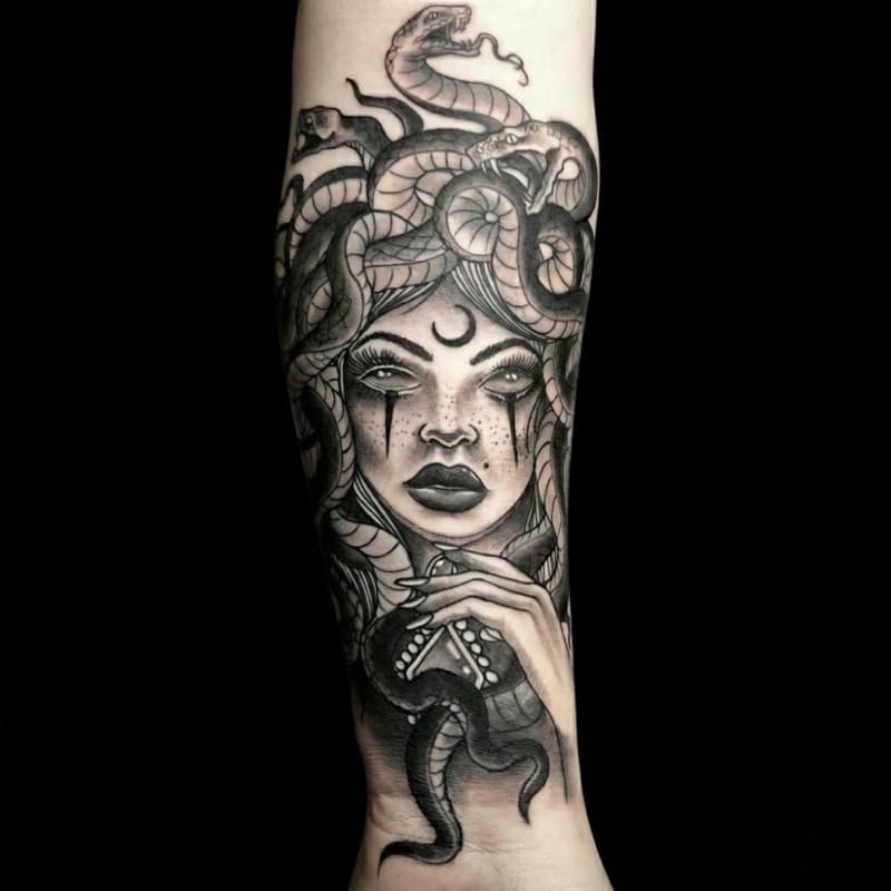 Medusa tattoo